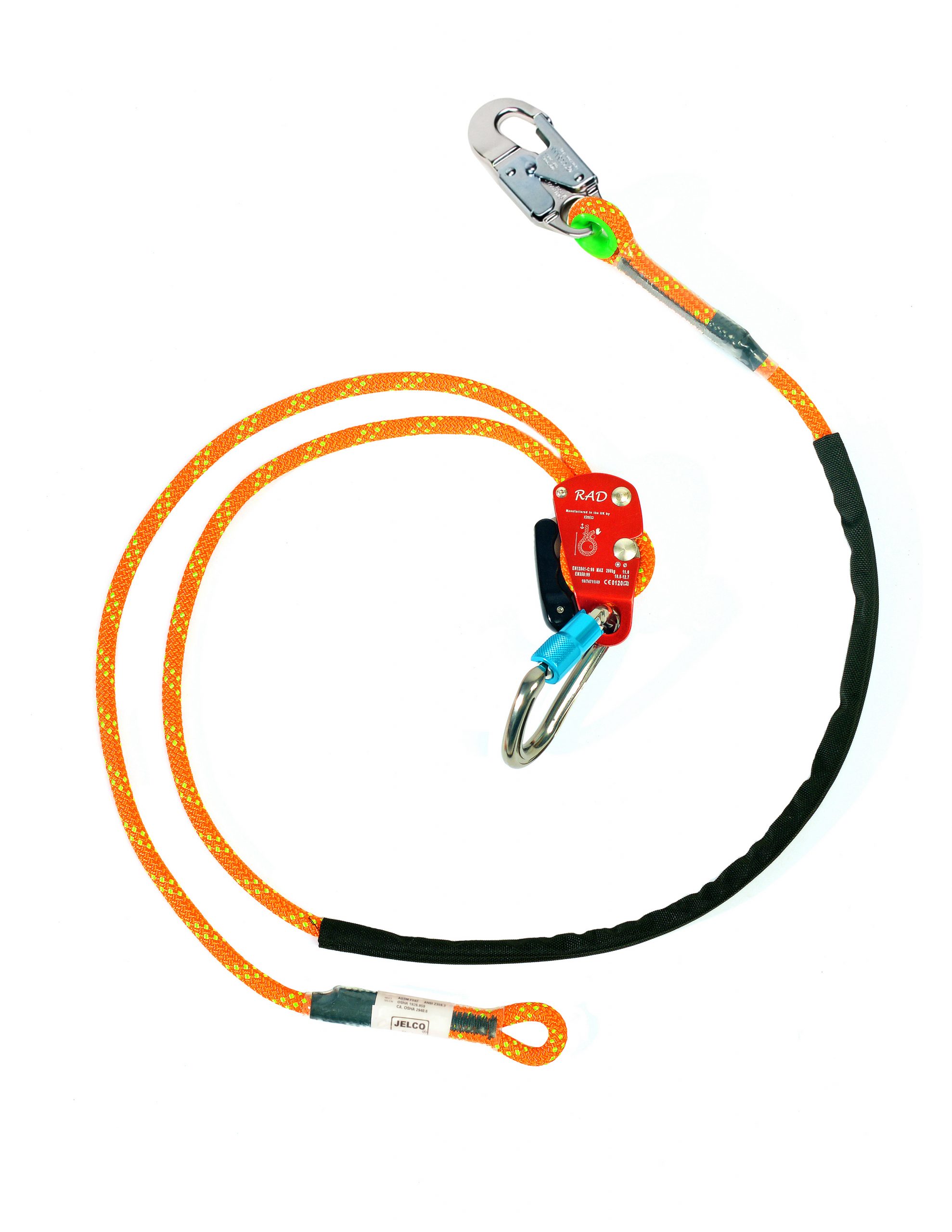 Adjustable Positioning Lanyard with RAD