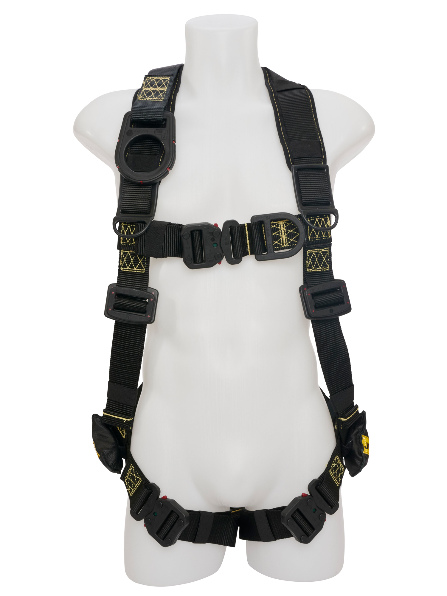 Arc Flash Compliant H-Style Harness with Dielectric Hardware, 18" Extension and Sternal D-Ring