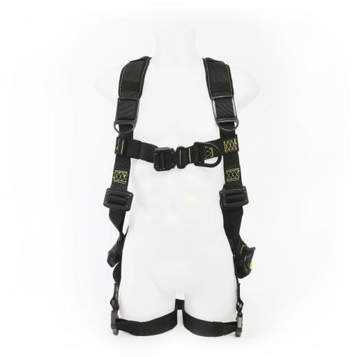 Arc Flash Compliant H-Style Harness with Dielectric Hardware and Sternal D-Ring