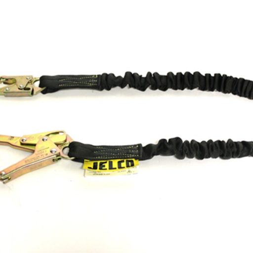 FLEX-NoPac Lanyard with Aluminum Snap Hook and Rebar Hook